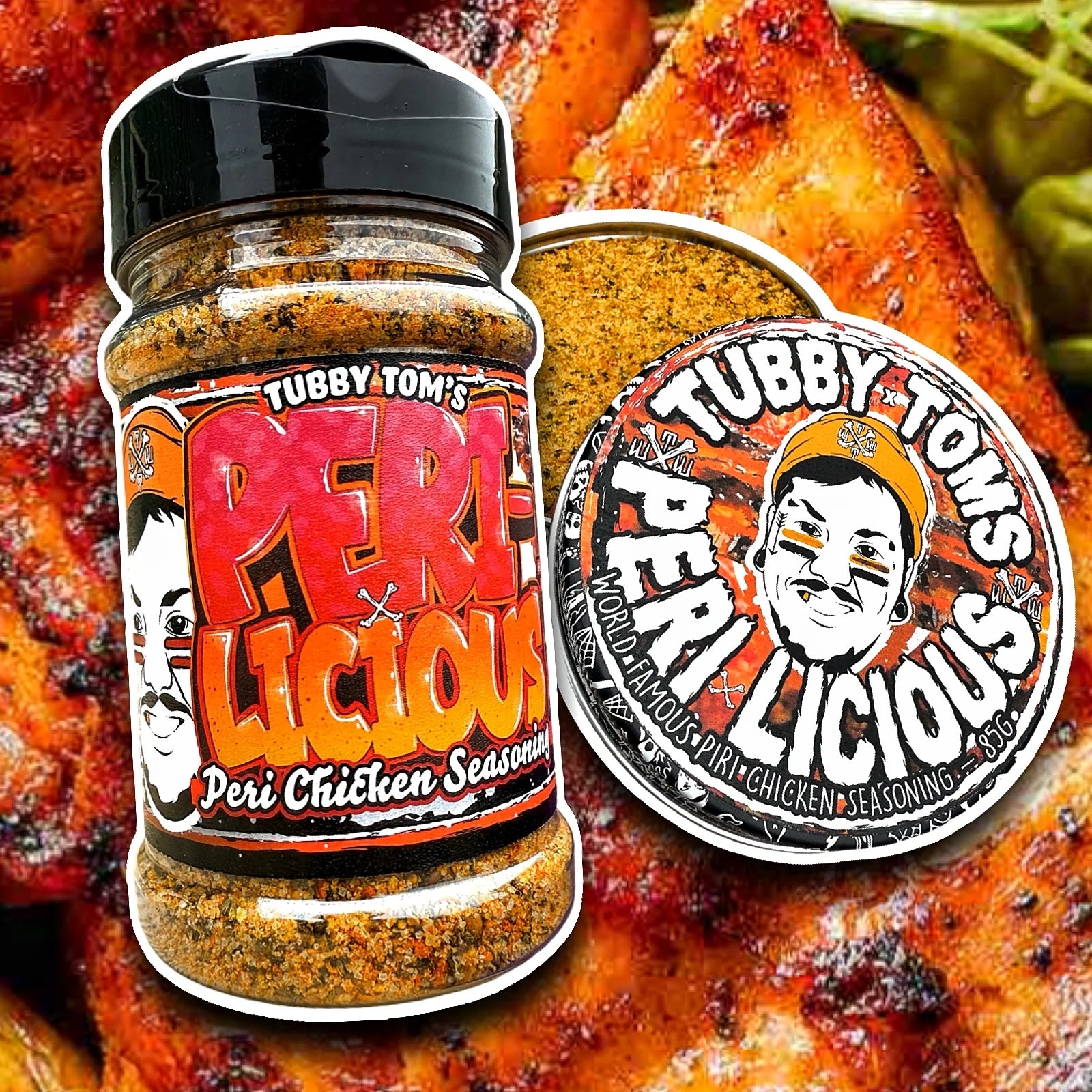 Tubby Tom's Peri-Licious Lemon Piri Seasoning