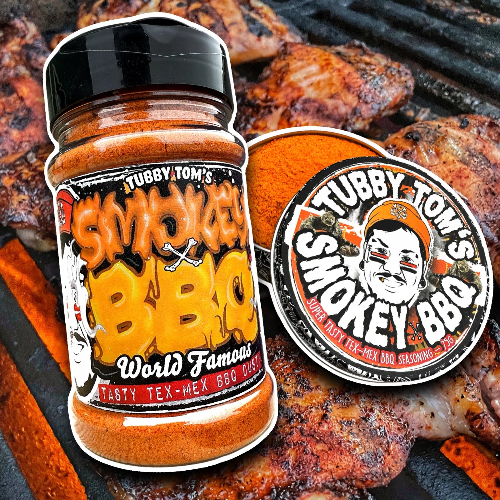 Tubby Tom's Smokey BBQ Tex Mex Seasoning 200g
