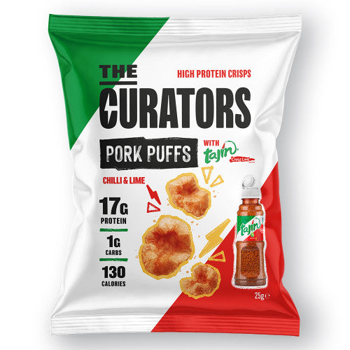 The Curators Tajin Pork Puffs
