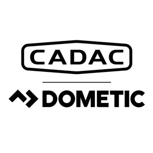 CADAC Dometic Logo on a white background with black text