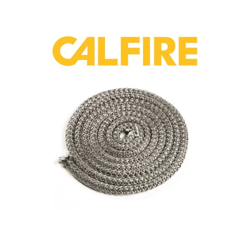Calfire Soft 12mm Black Stove Rope - 1m – South Wales Barbecues