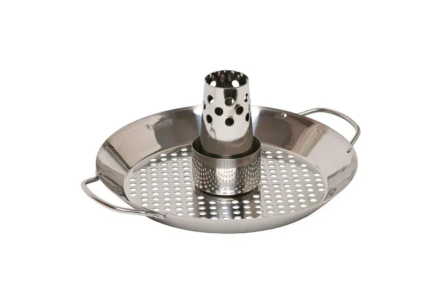 Monolith Chicken Roaster and Vegetable Tray – South Wales Barbecues