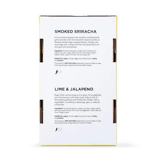 Eaten Alive Smoked Sriracha and Jalapeño & Lime Gift Box