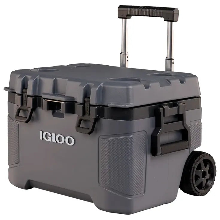 Igloo Trailmate 52 Qt Roller Cooler Carbonite