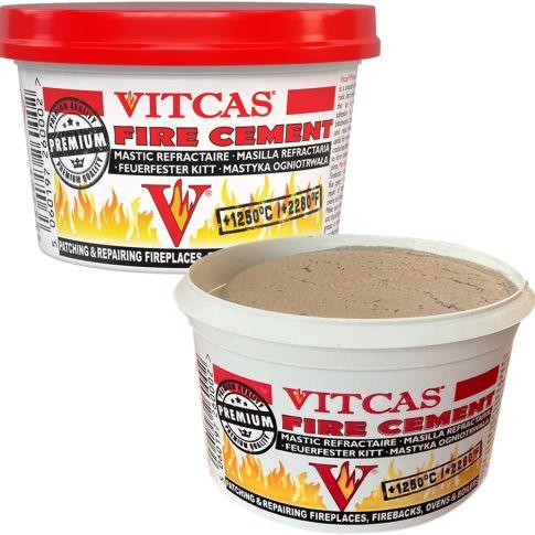 Vitcas Premium Fire Cement Buff Colour 1kg