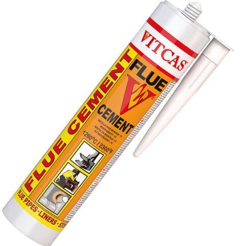 Vitcas Flue Cement 1250°C 310ml Tube – South Wales Barbecues