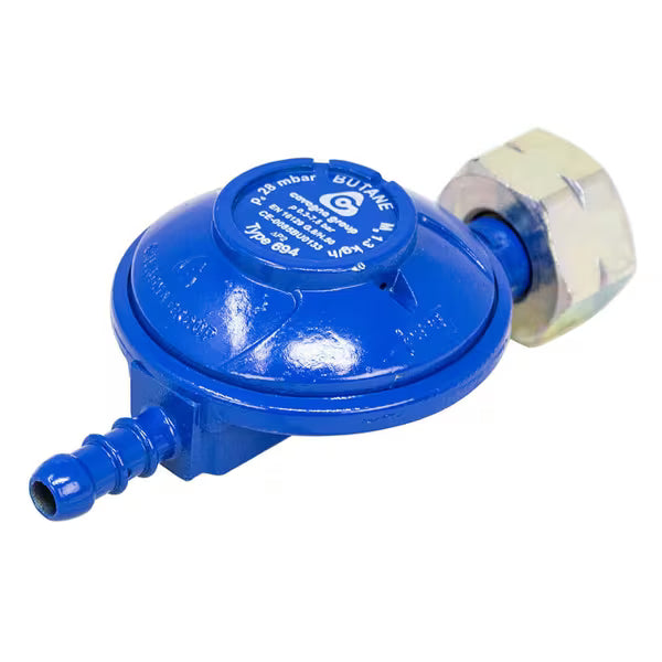 Cavagna 28mbar Butane Gas Regulator - Calor 4.5kg Cylinder