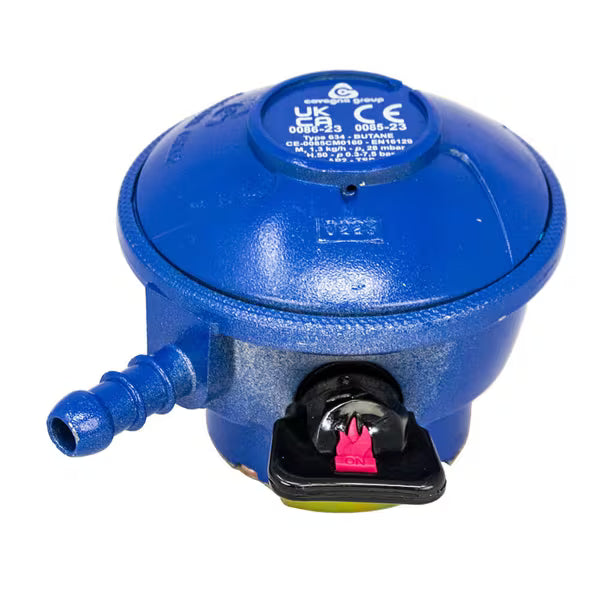Cavagna 28mbar Butane Gas Regulator - 21mm Clip-On – South Wales Barbecues