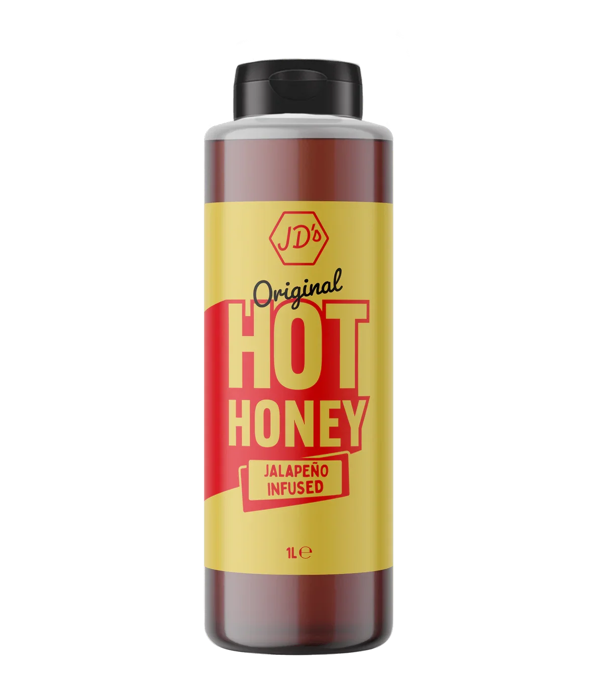 JD's Hot Honey Original 1L Big Bottle – South Wales Barbecues