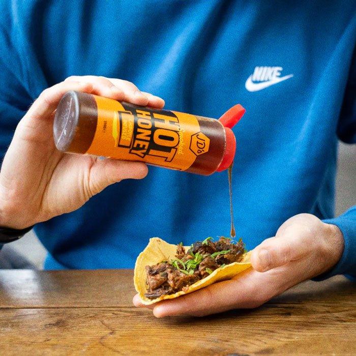 JD's Hot Honey Smoked 1L Big Bottle