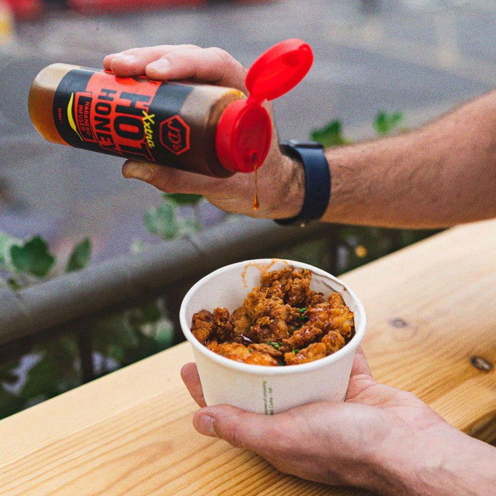 *CLEARANCE* JD's XXTRA Hot Honey 350g