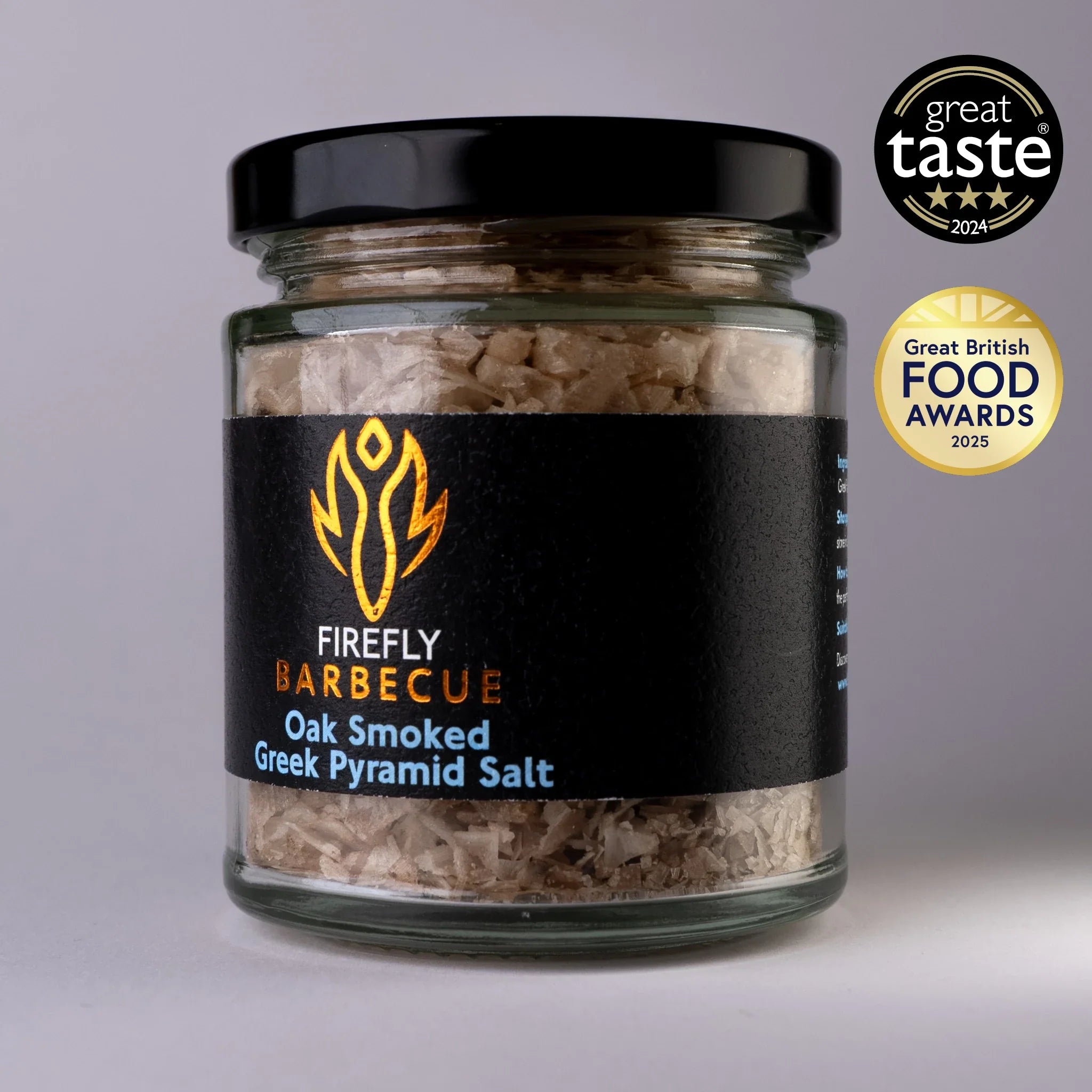 Firefly Oak Smoked Greek Pyramid Salt