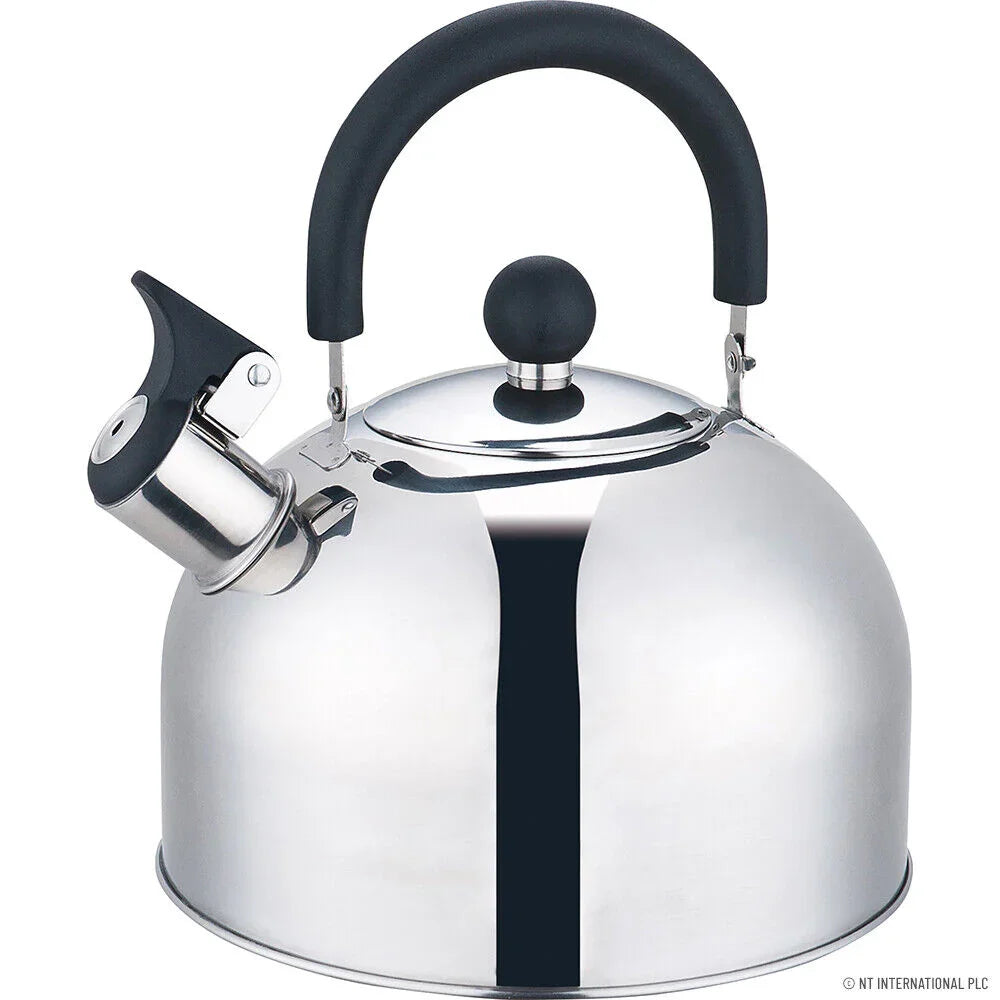PRIMA Stainless Steel Whistling Kettle 2.5L – South Wales Barbecues