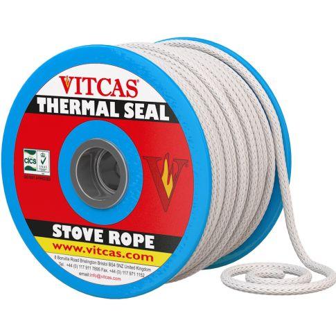 Vitcas 10mm Soft White Thermal Rope - 1m – South Wales Barbecues