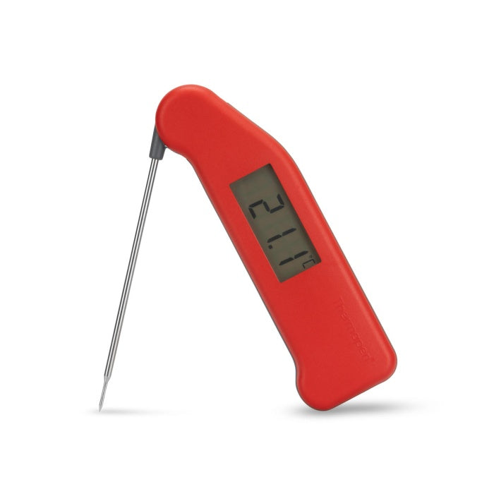 ETI Thermapen Classic Folding Digital Kitchen Thermometer Red