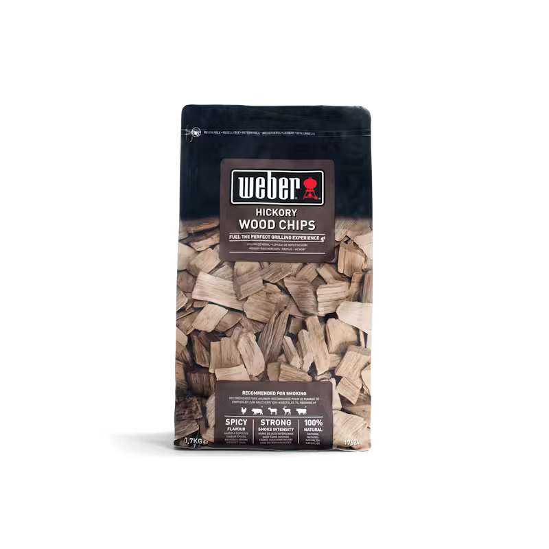 Weber Hickory Wood Chips packaging