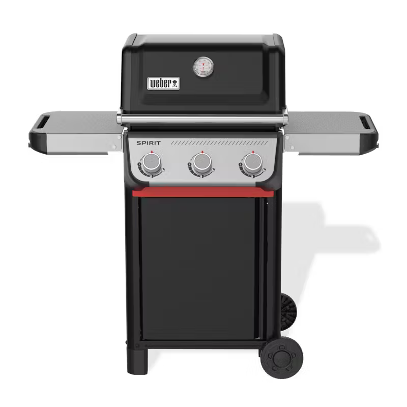 Weber Spirit grill on a white background